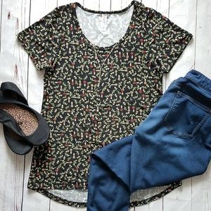 LuLaRoe Classic Tee XS Legging Material